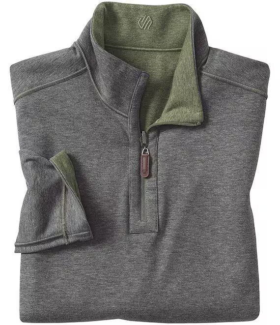 JOHNSTON & MURPHY - ICON REVERSIBLE QUARTER-ZIP