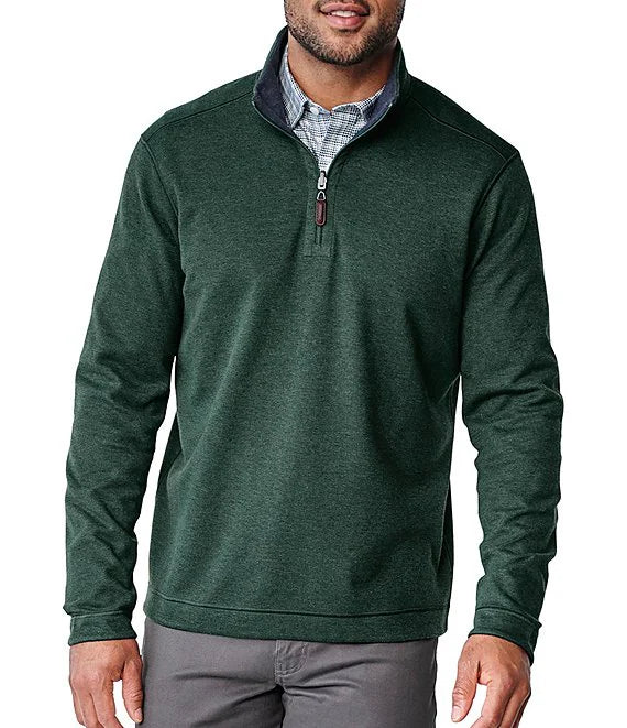 JOHNSTON & MURPHY - ICON REVERSIBLE QUARTER-ZIP