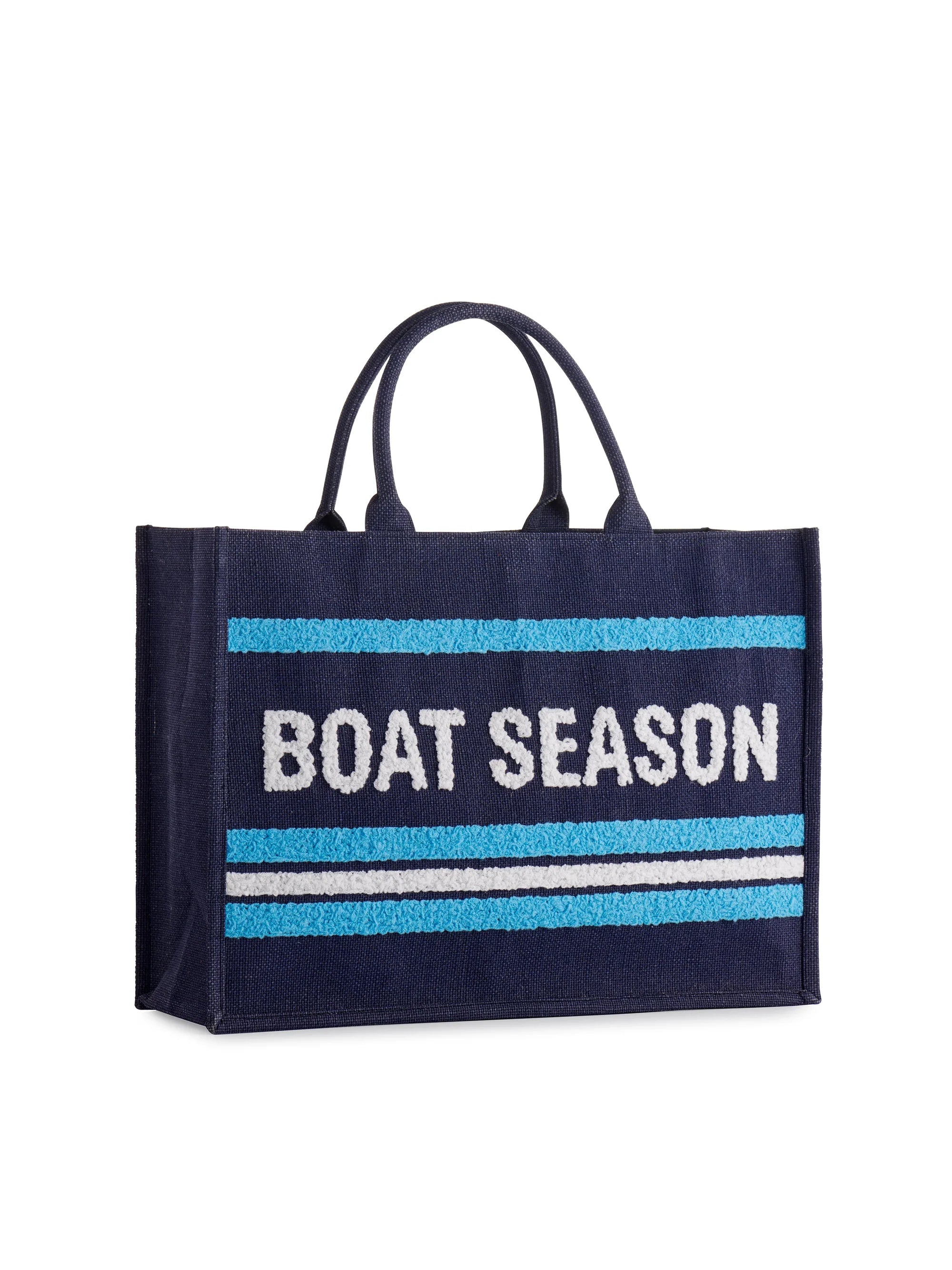 SHIRALEAH - "BOAT SEASON" BEACH BAG