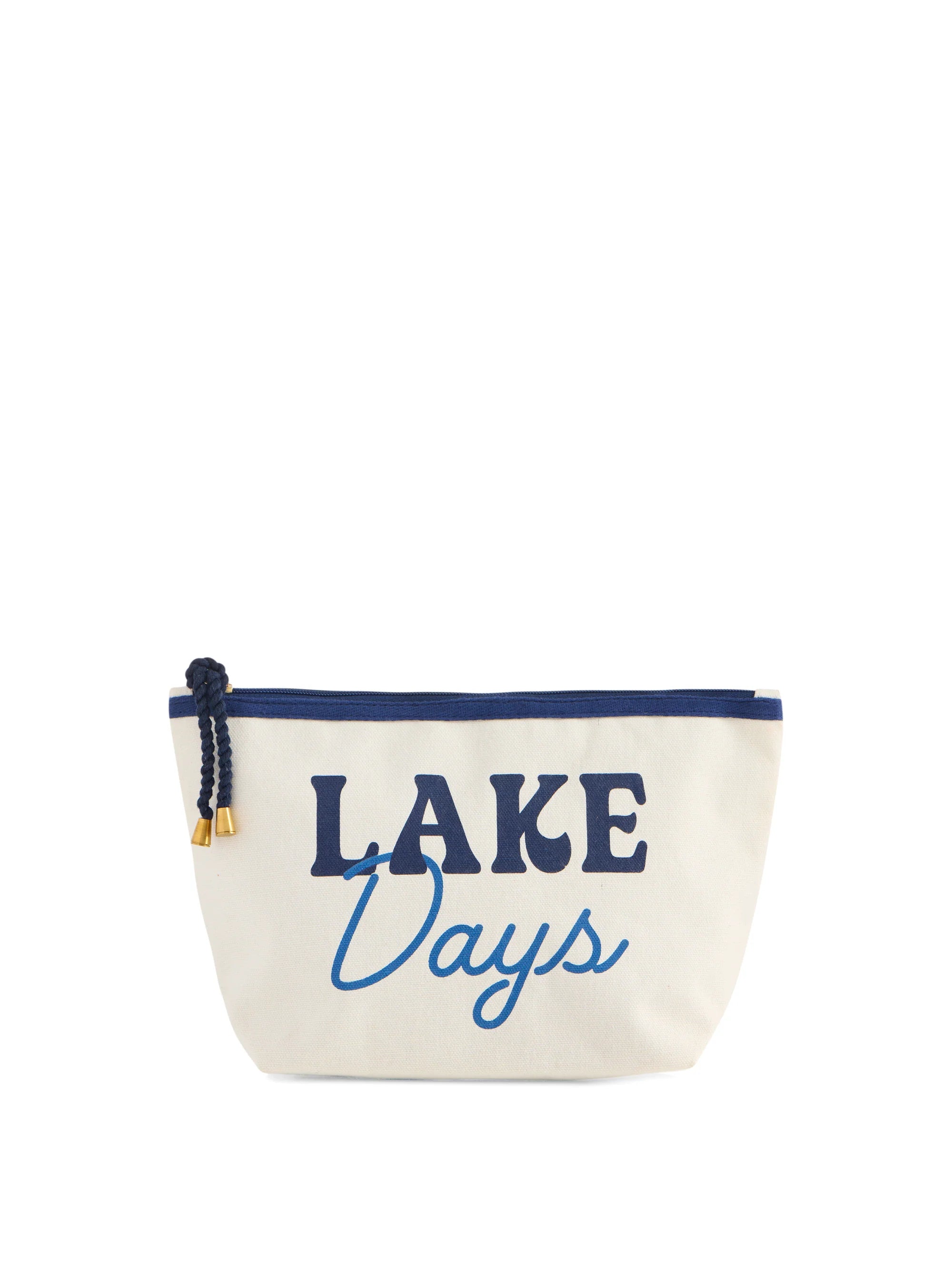 SHIRALEAH - "LAKE DAYS" ZIP POUCH