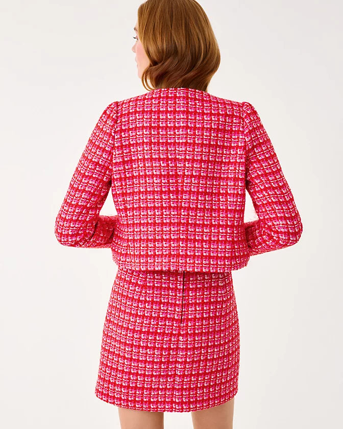 LILLY PULITZER - WOMEN'S KIMIA BOUCLE JACKET