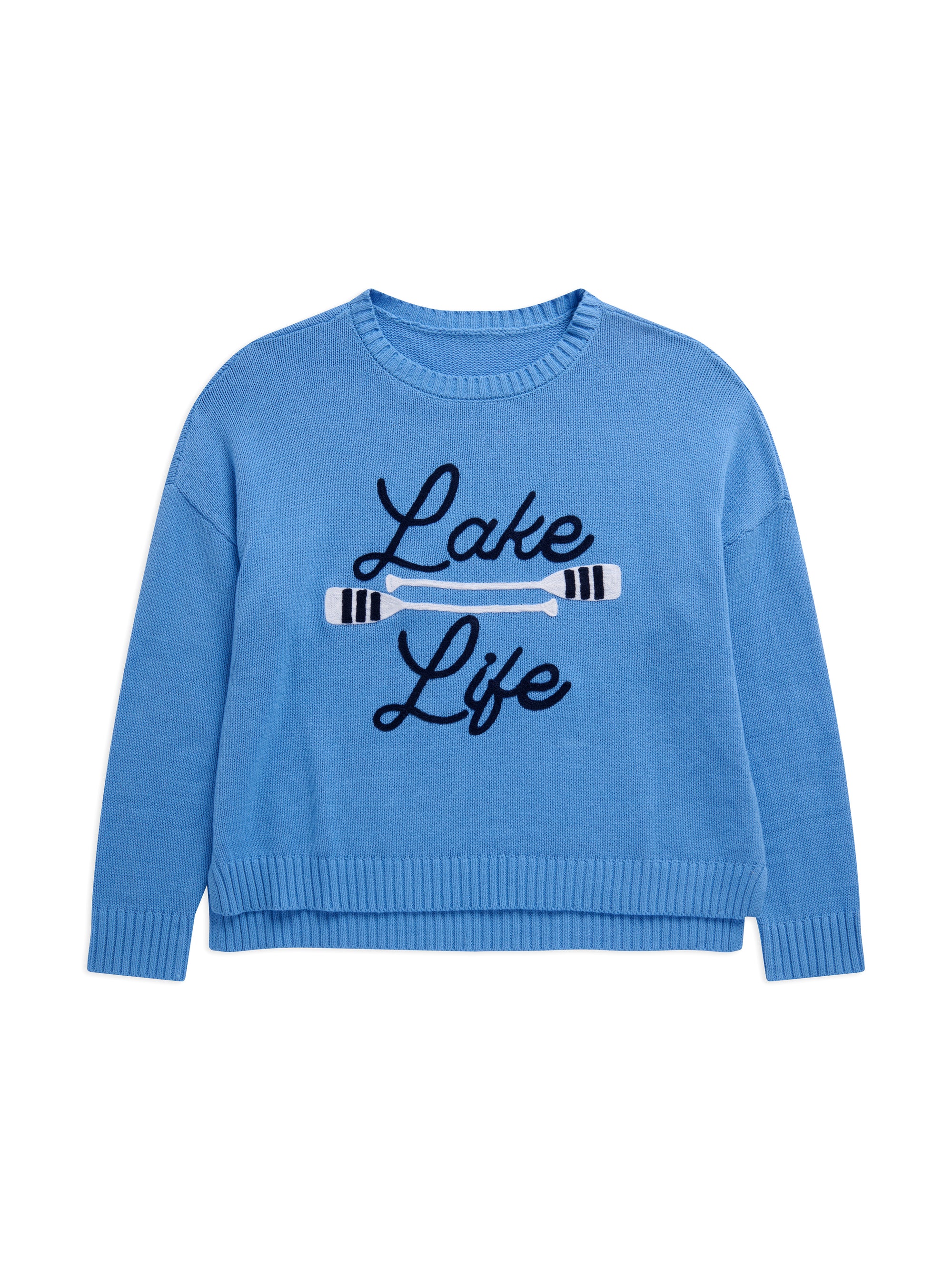 SHIRALEAH - LAKE LIFE RELAXED FIT SWEATER