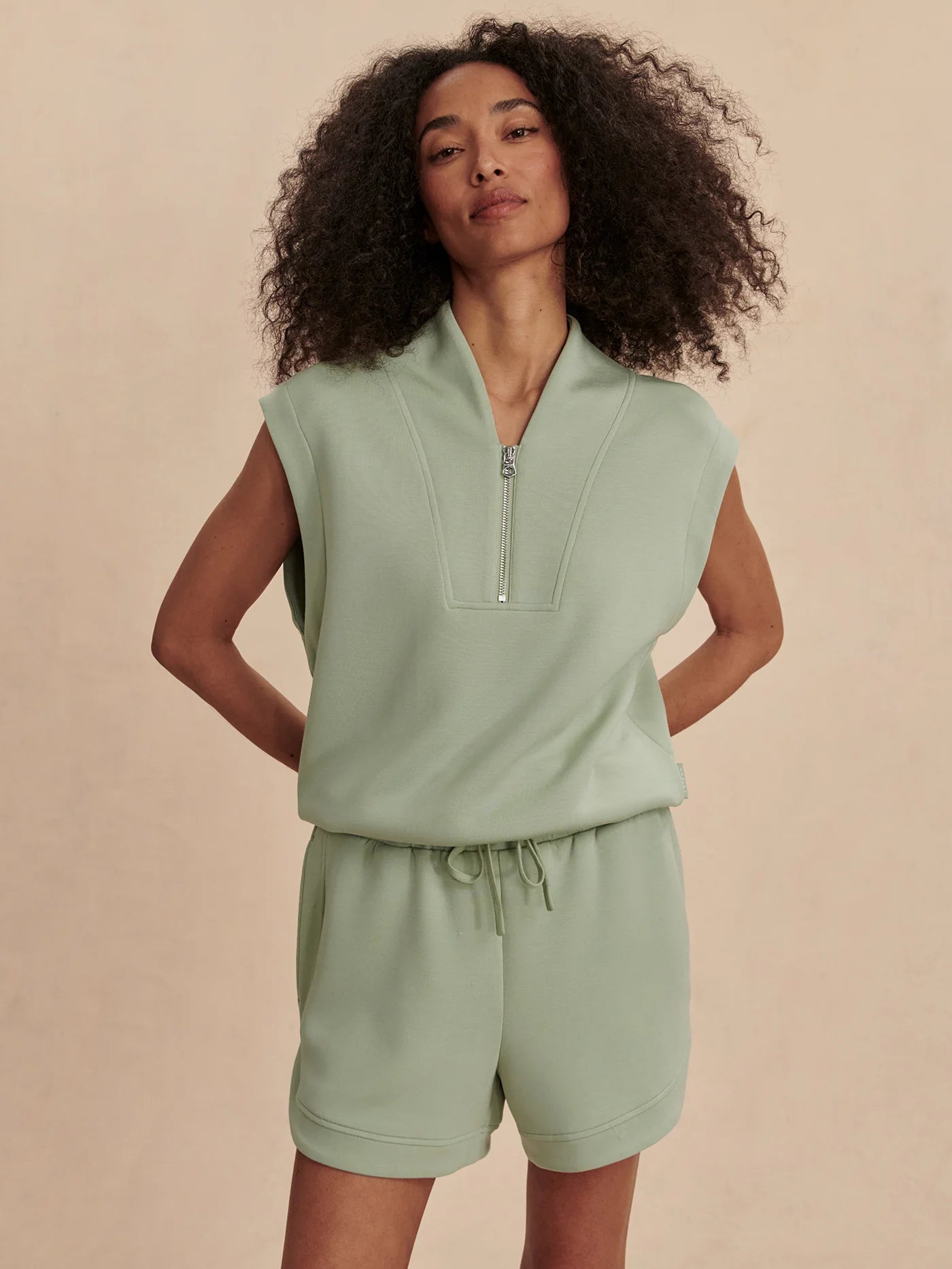 VARLEY- WOMEN'S LORETTA HALF-ZIP TOP