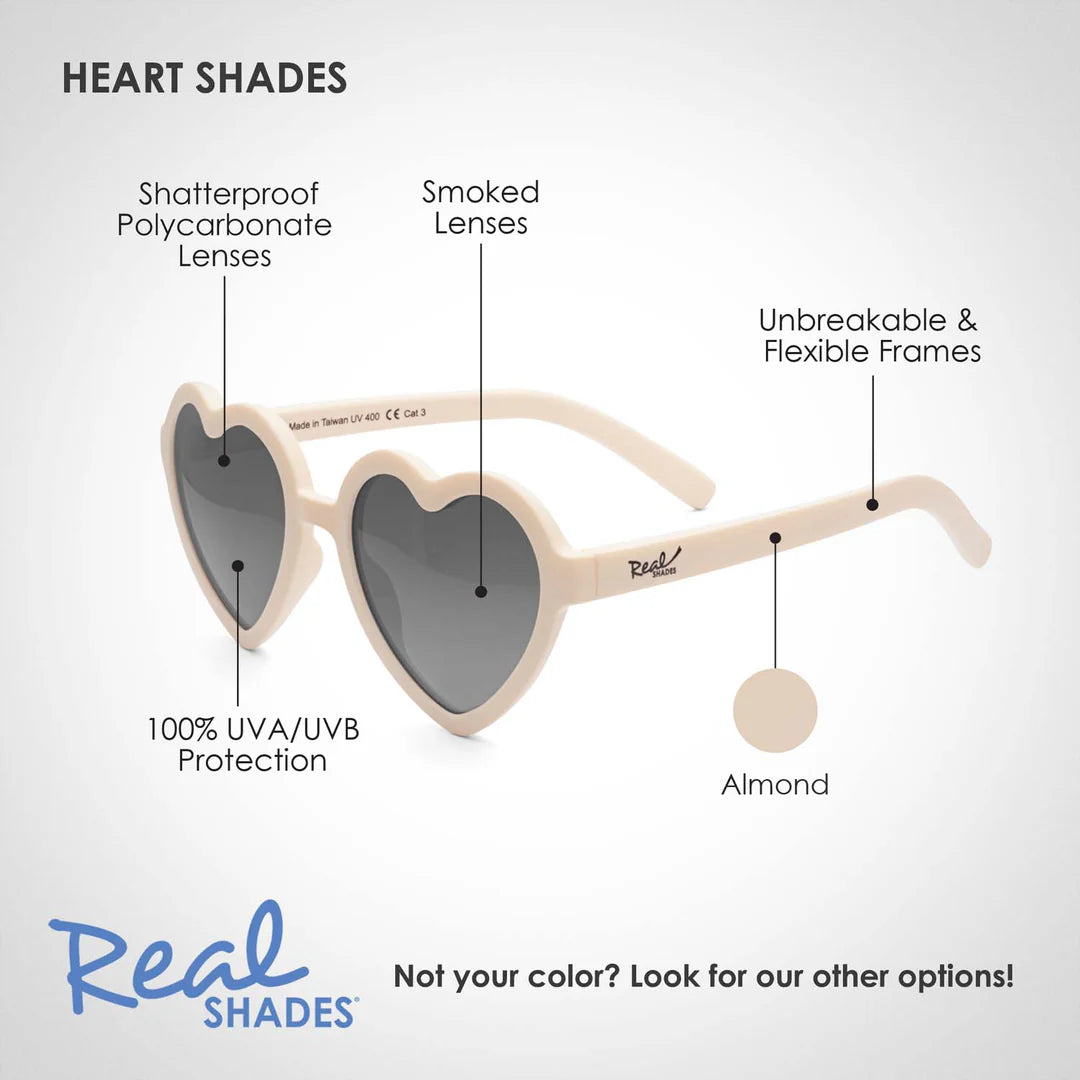 REAL SHADES - KIDS SUNGLASSES - HEART