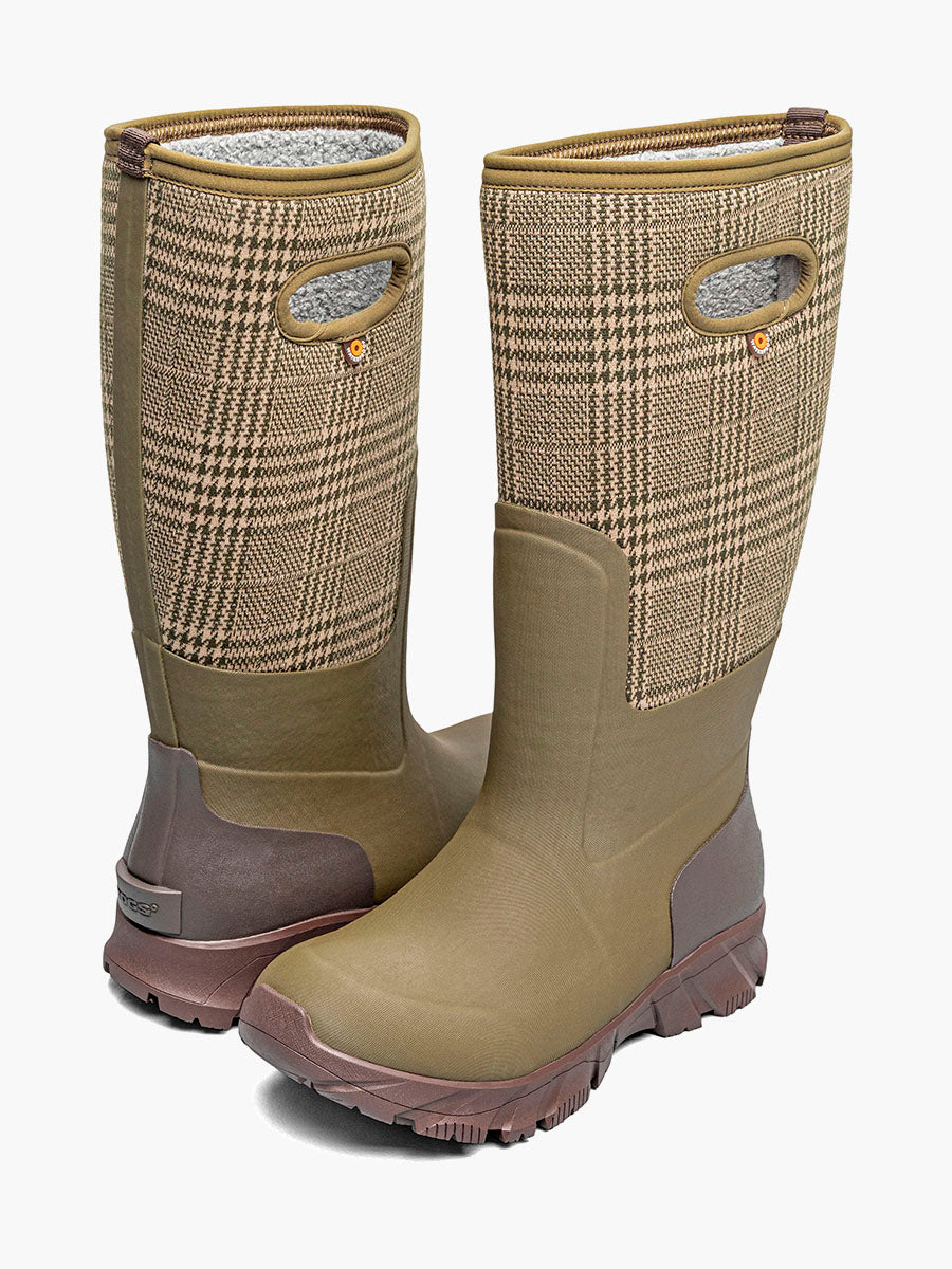 BOGS - WOMEN'S WHITEOUT II PLAID WINTER BOOT