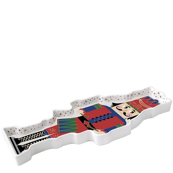 EASY LIFE - NUTCRACKER PLATTER RED COAT 36.5CM
