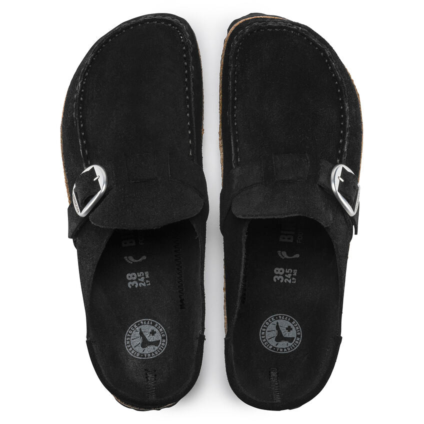 BIRKENSTOCK- BUCKLEY SUEDE LEATHER SHOE