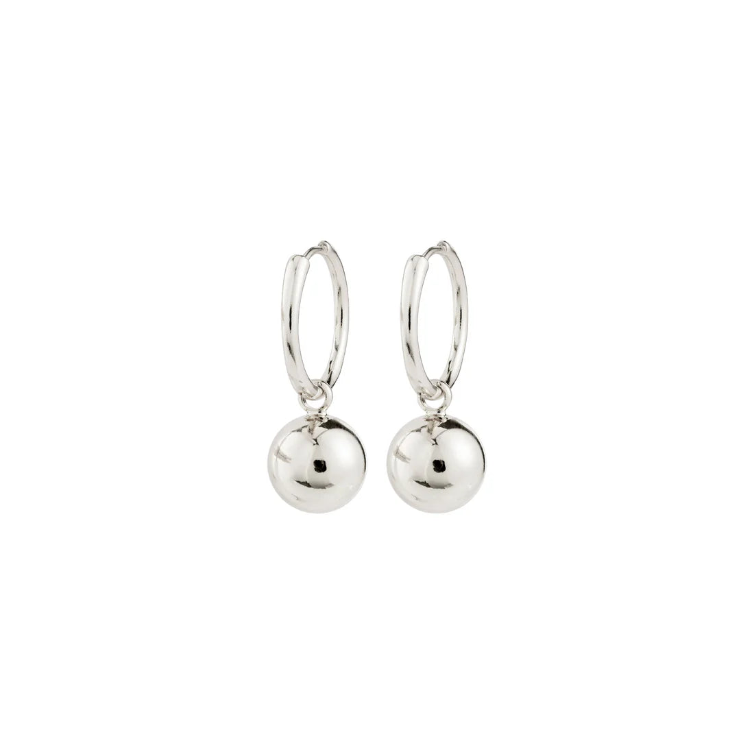 PILGRIM - AIR EARRINGS SILVER PLATED