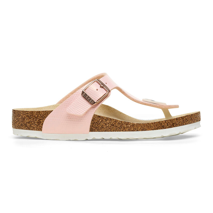 BIRKENSTOCK- KIDS GIZEH BF BIRKO-FLOR EMBOSSED SANDAL