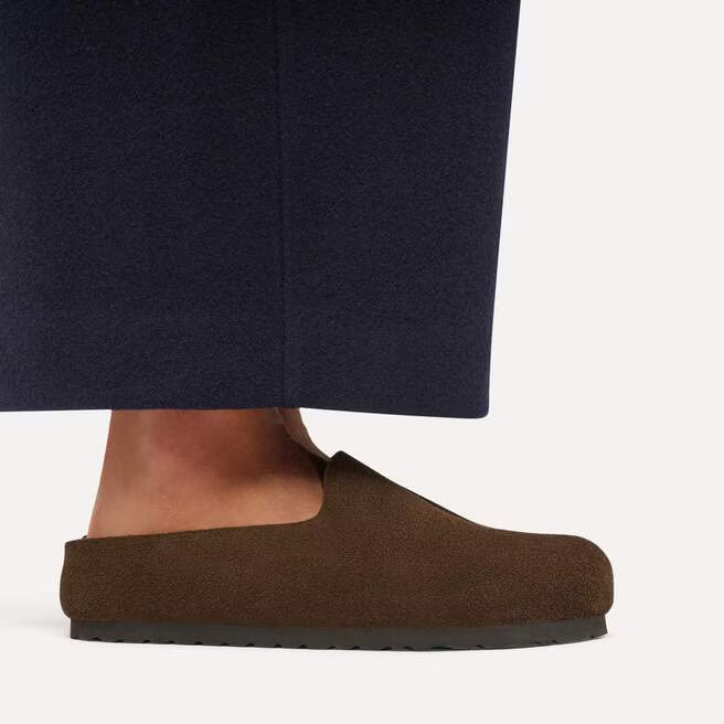 BIRKENSTOCK - AMSTERDAM WRAPPED SUEDE CLOG