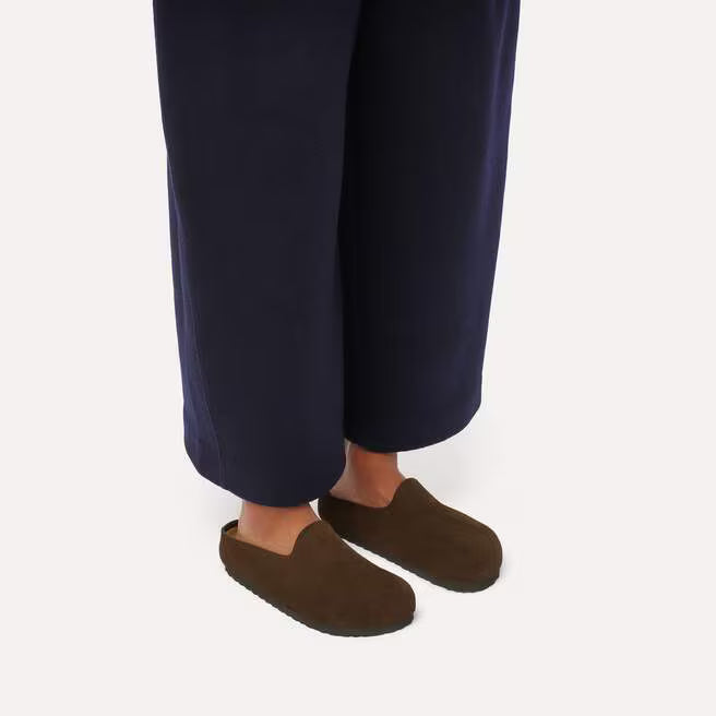 BIRKENSTOCK - AMSTERDAM WRAPPED SUEDE CLOG