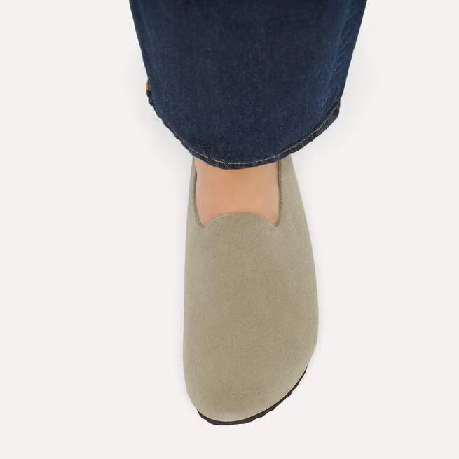 BIRKENSTOCK - AMSTERDAM WRAPPED SUEDE CLOG