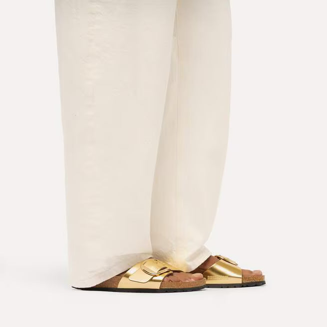 BIRKENSTOCK - MADRID BB LEATHER METALLIC SANDAL