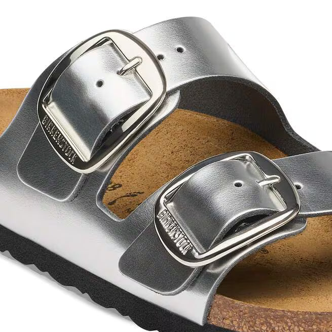 BIRKENSTOCK - ARIZONA BB LEATHER METALLIC SANDAL