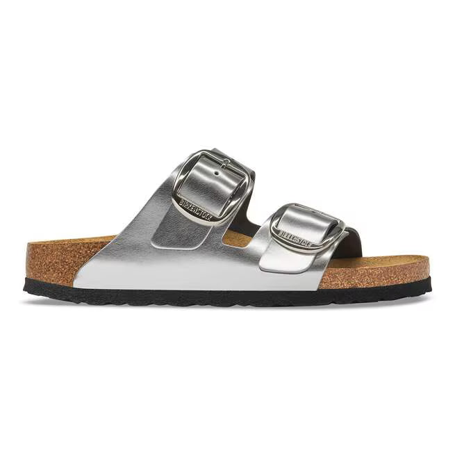 BIRKENSTOCK - ARIZONA BB LEATHER METALLIC SANDAL