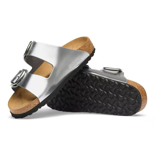 BIRKENSTOCK - ARIZONA BB LEATHER METALLIC SANDAL