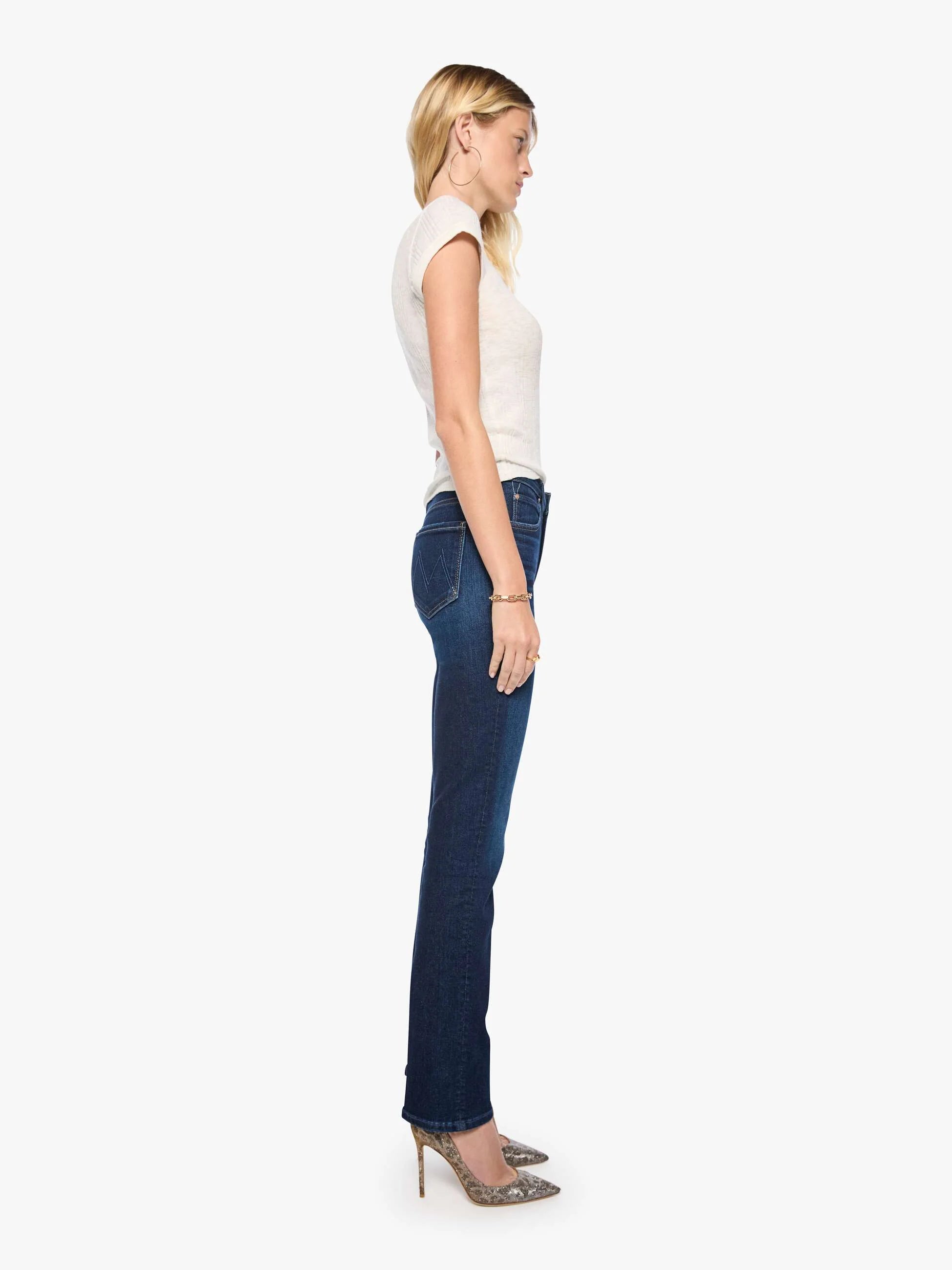 MOTHER - THE RASCAL SKIMP DENIM