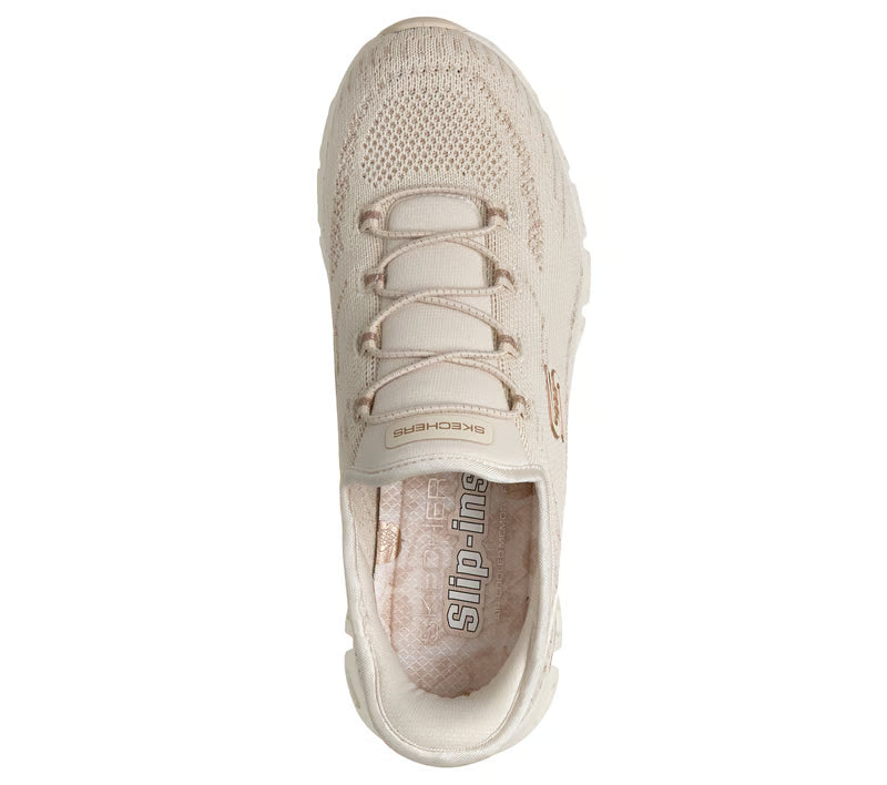 SKECHERS - WOMEN'S GLIDE STEP COPPER BLOOM SHOE