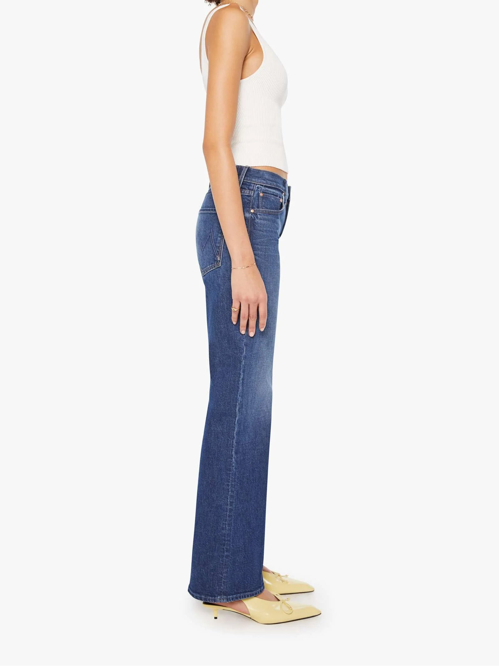 MOTHER DENIM - WOMENS THE BOOKIE SNEAK JEAN
