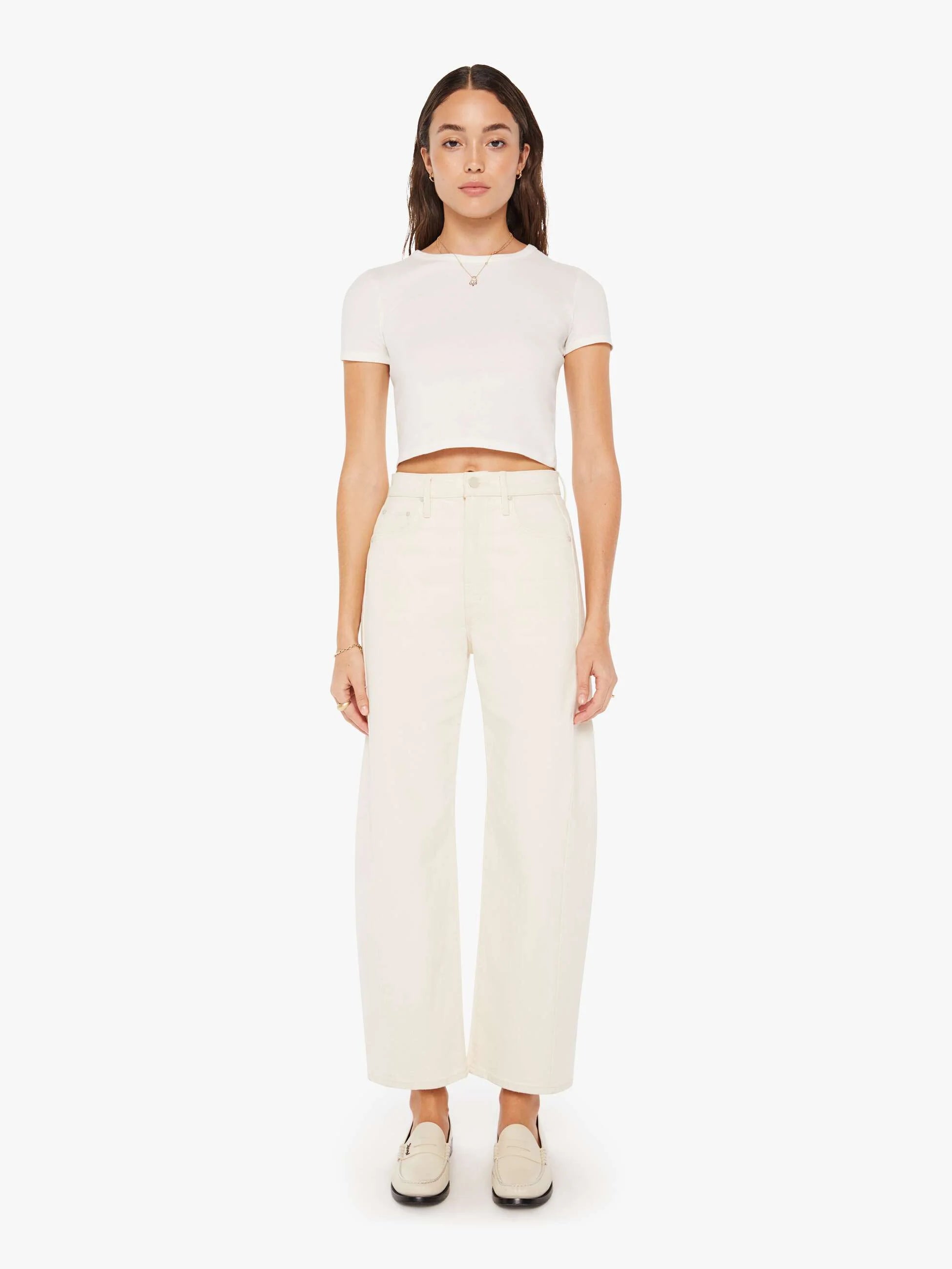 MOTHER - HALF PIPE ANKLE PANT