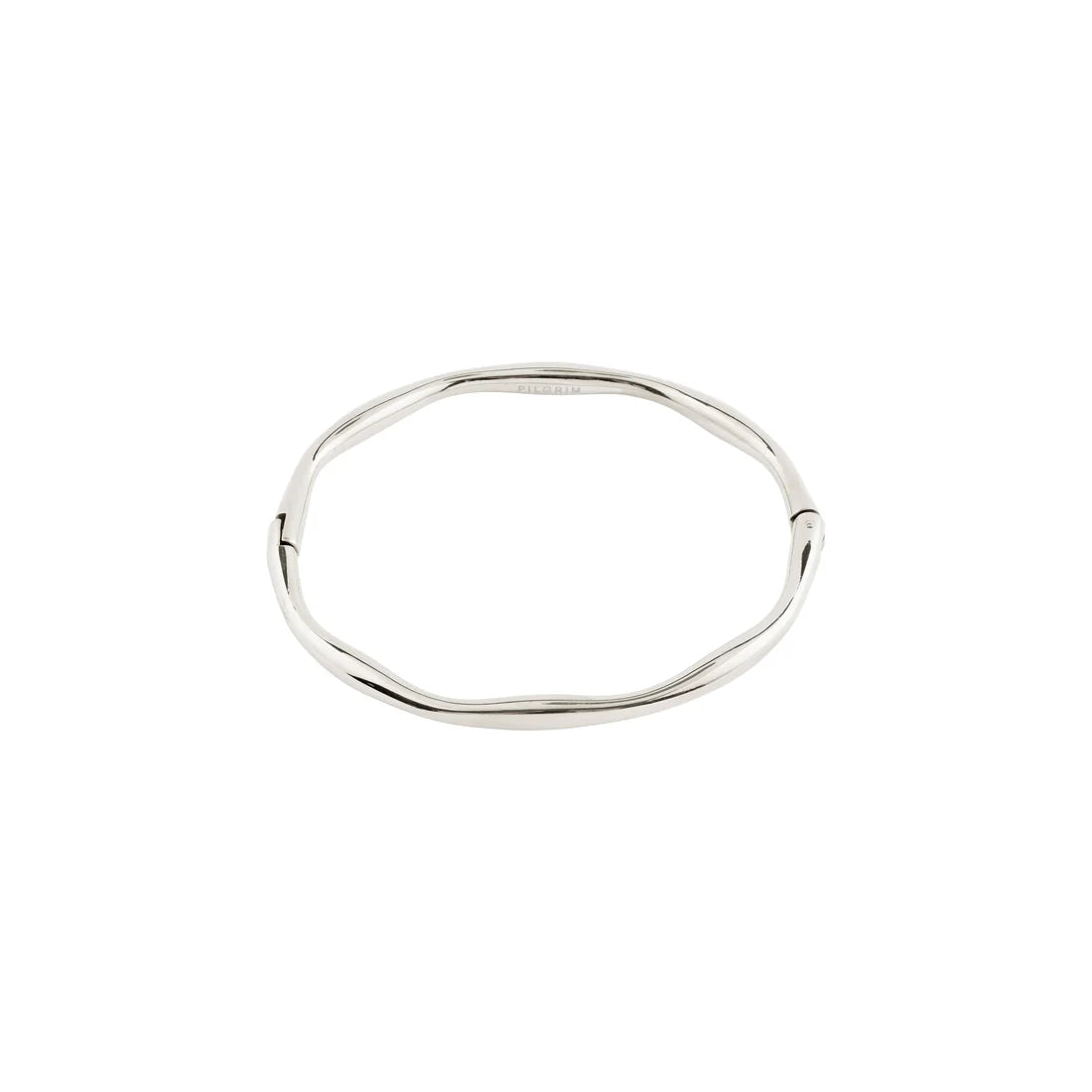 PILGRIM - HAZE BANGLE SILVER-PLATED