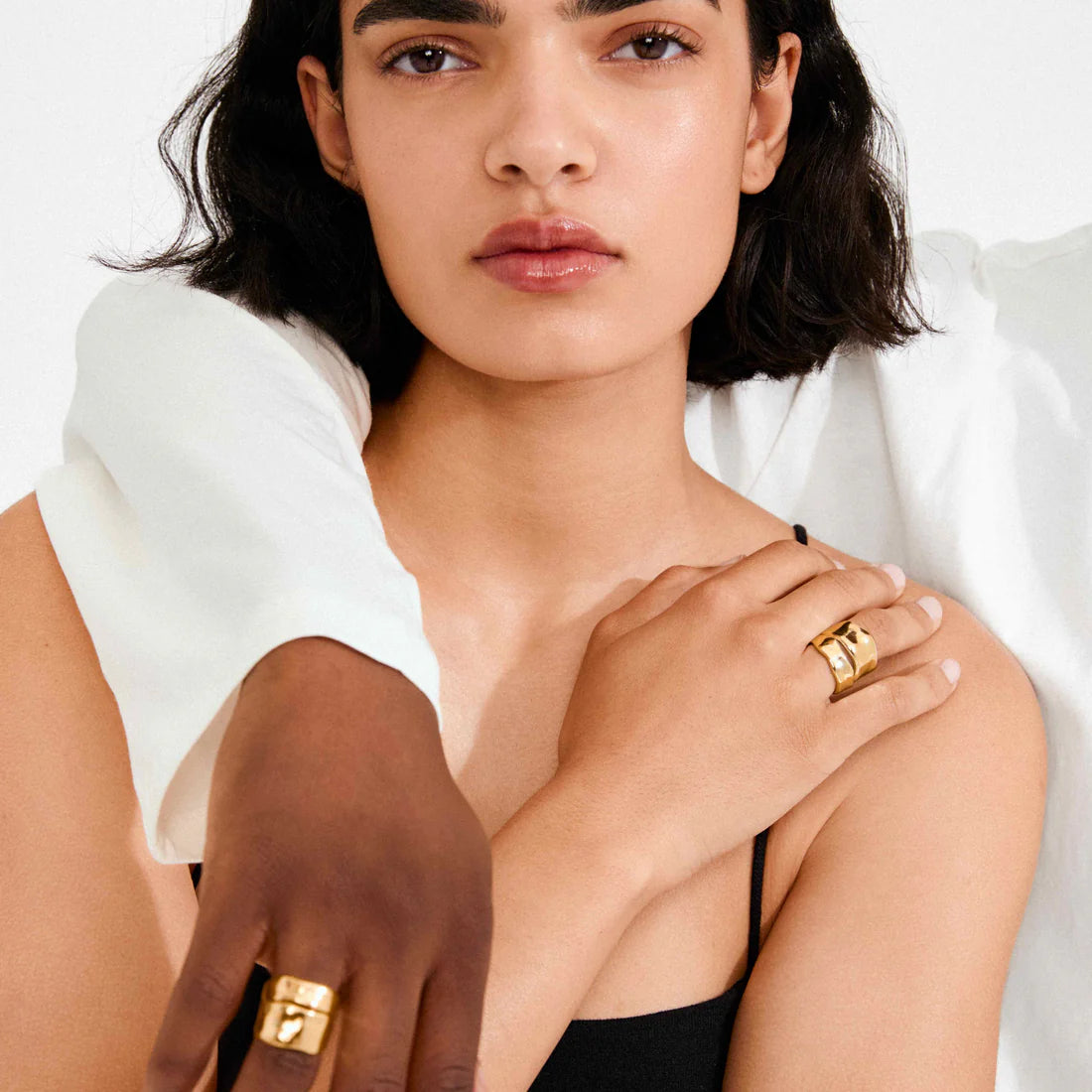 PILGRIM - (W) Ring : Ember : Gold Plated - Gold Plated