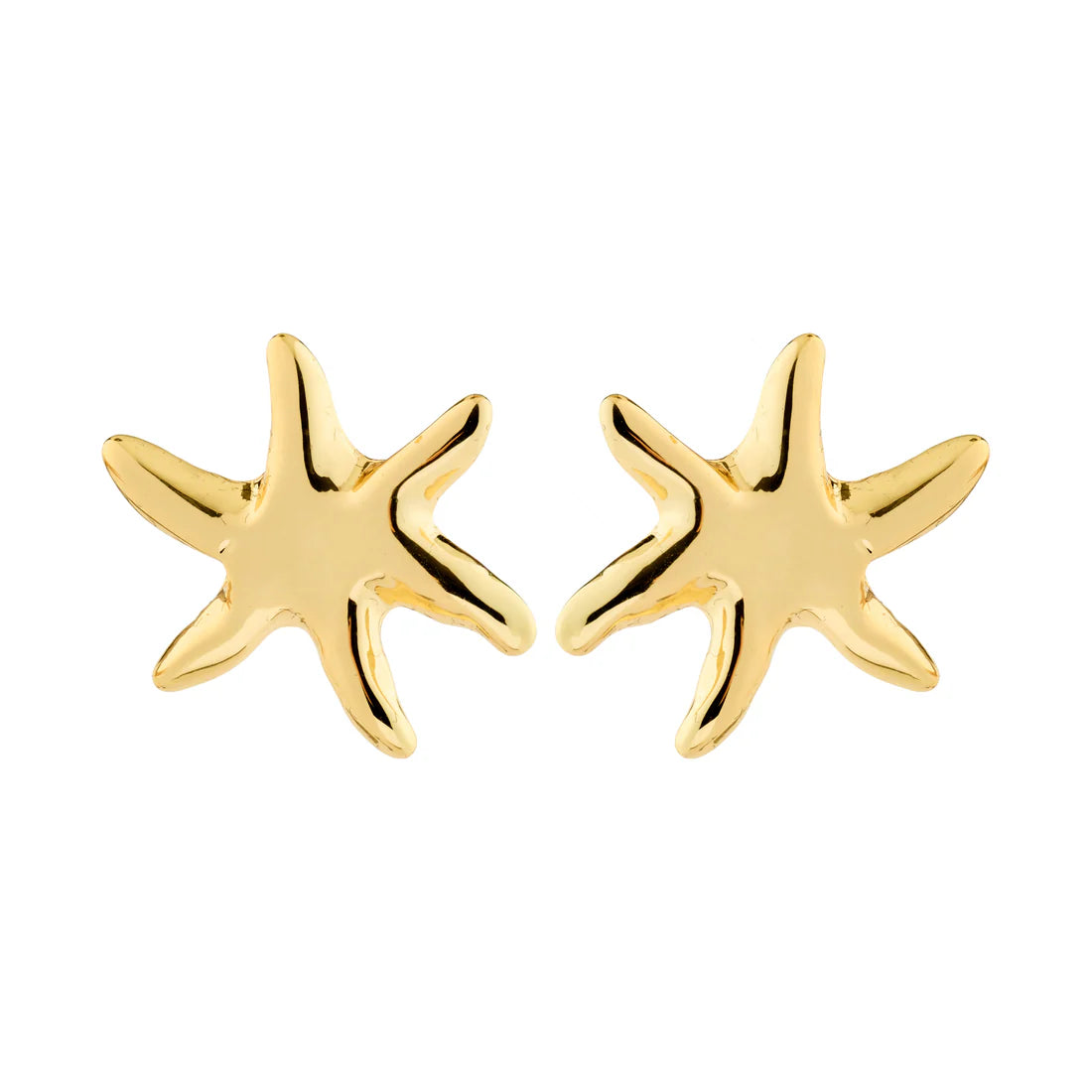 PILGRIM - PRISM - EARRINGS GOLD-PLATED - GOLD PLATED1