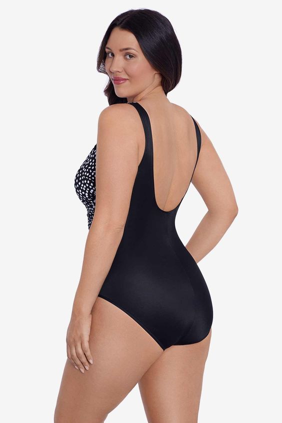 TRIMSHAPER- WOMEN'S 1PC NEW JEAN SWIMSUIT