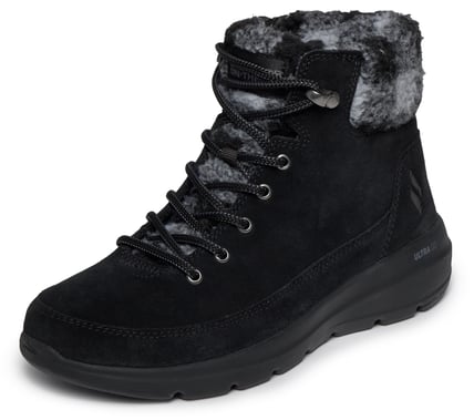 SKECHERS- WOMEN'S ON THE GO GLACIAL ULTRA SUEDE LACE-UP BOOT