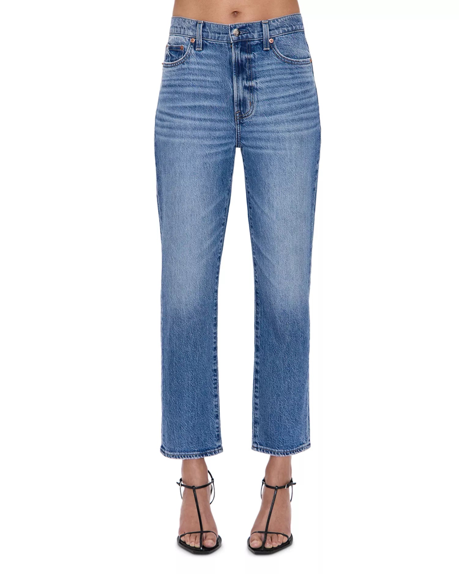 PISTOLA - WOMEN'S Bri Ankle High Rise Slim Straight Jeans