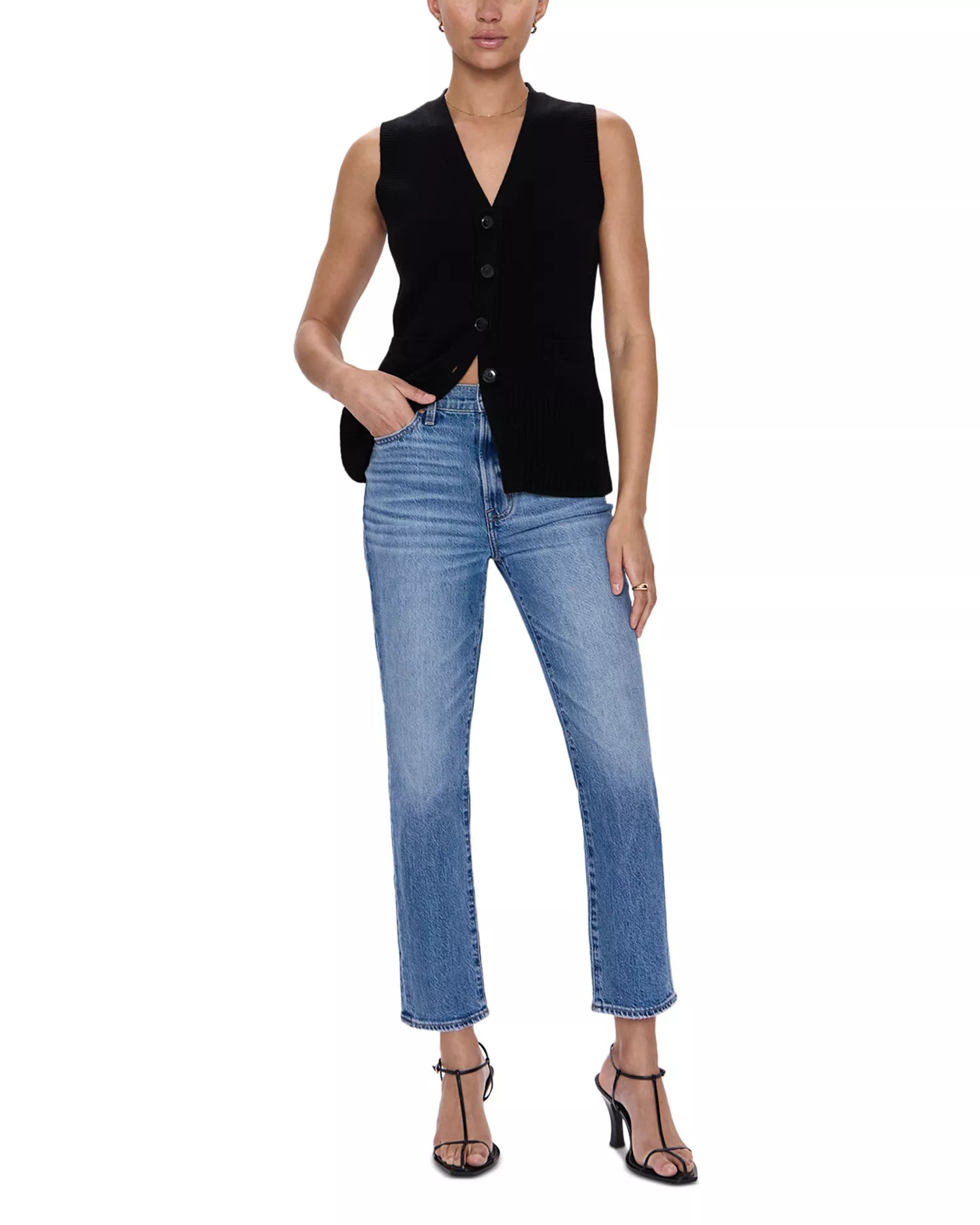 PISTOLA - WOMEN'S Bri Ankle High Rise Slim Straight Jeans