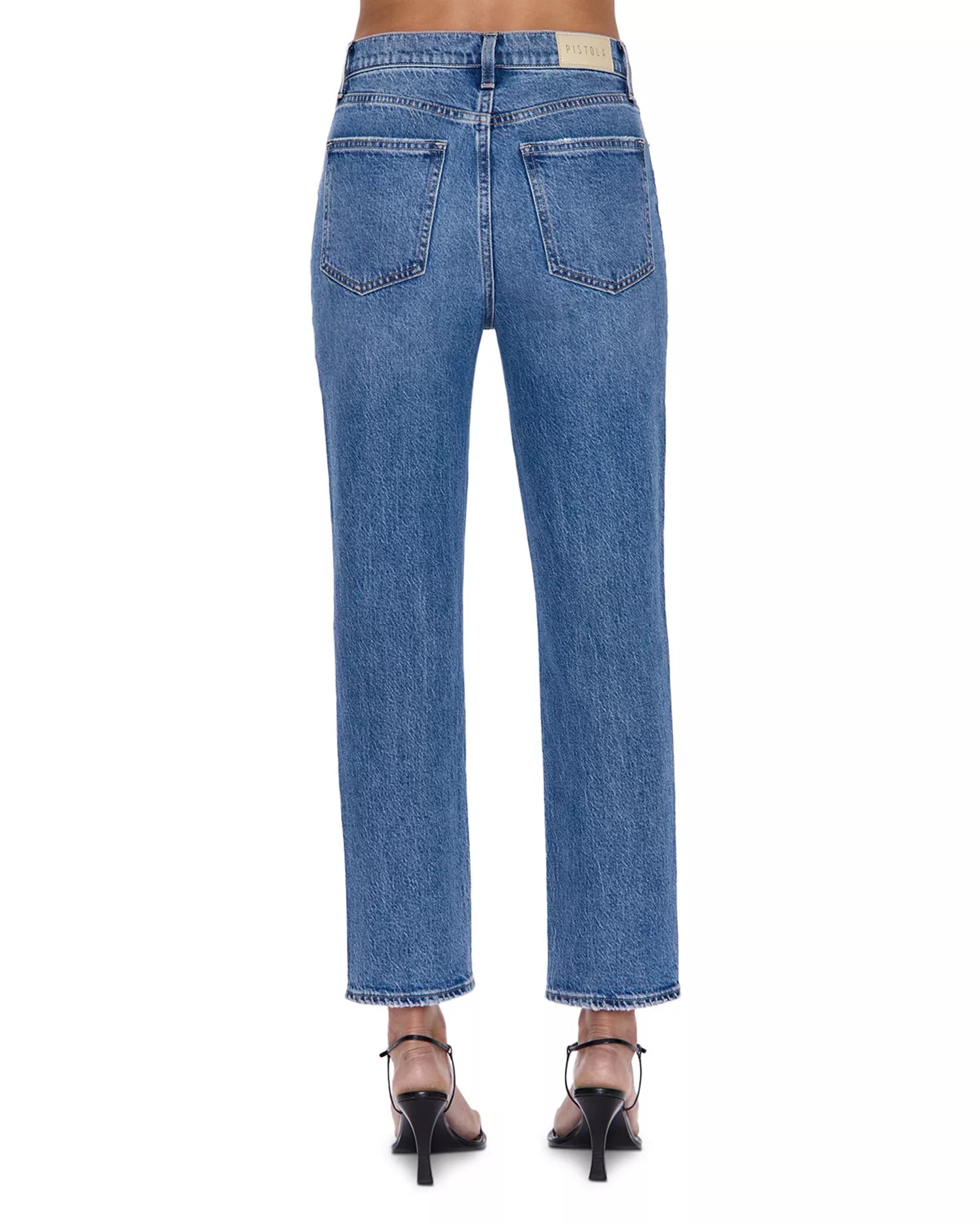 PISTOLA - WOMEN'S Bri Ankle High Rise Slim Straight Jeans