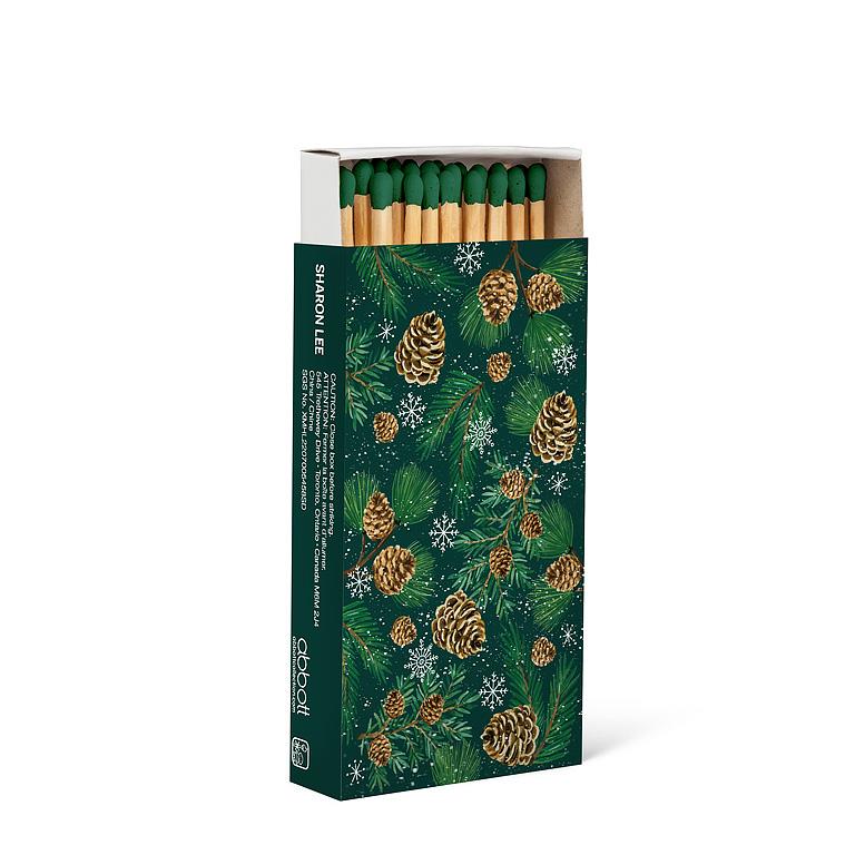 ABBOTT - PINECONES AND BRANCHES MATCHES-45 STKS-4"L