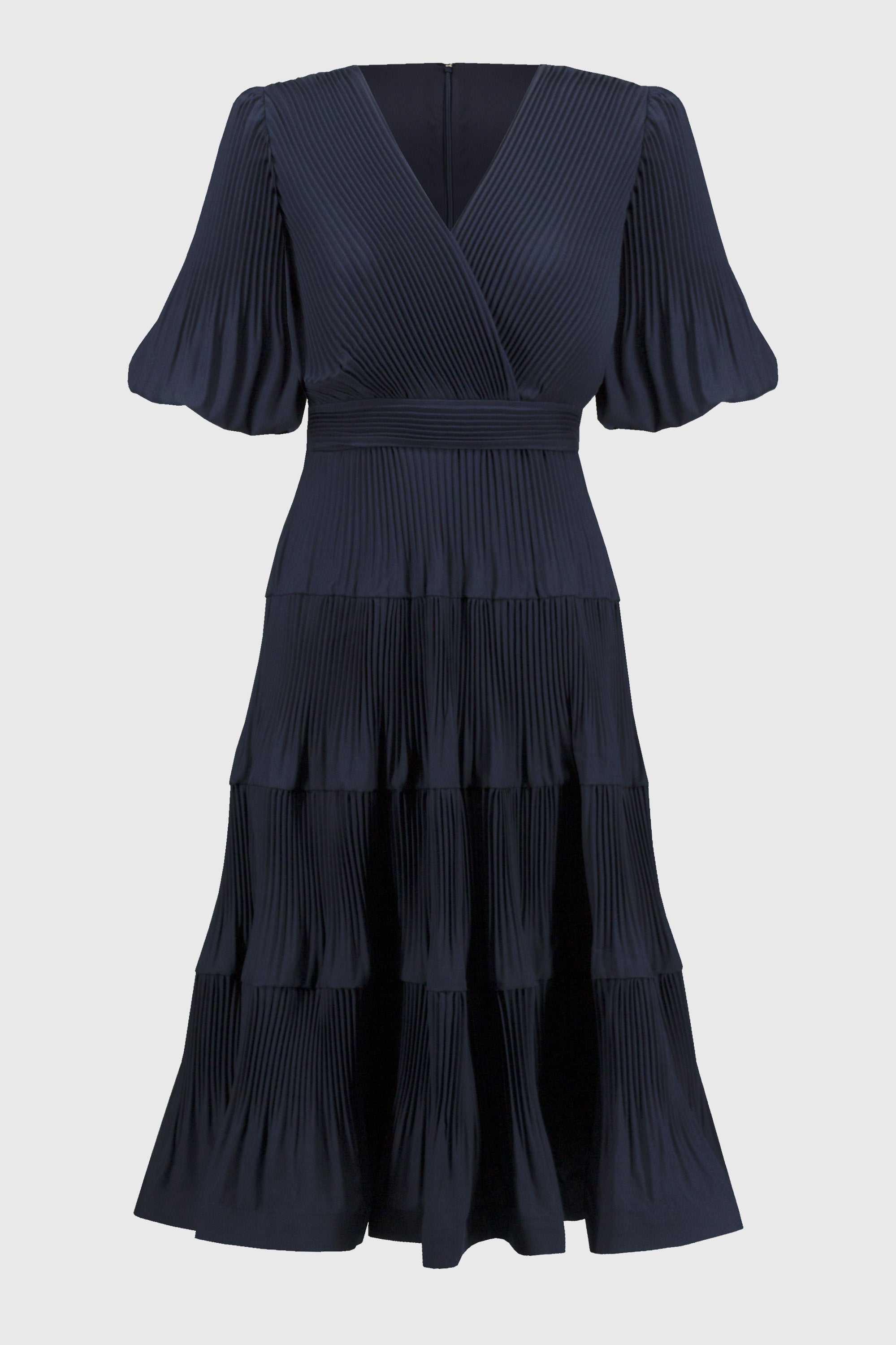 JOSEPH RIBKOFF- WOMEN'S A-LINE MIDI DRESS