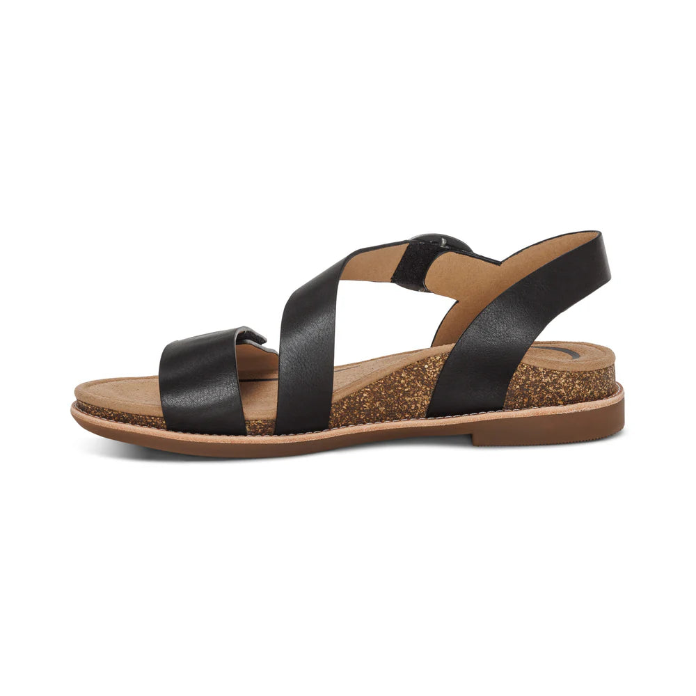AETREX - TAMARA ASYMMETRICAL QUARTER STRAP SANDAL