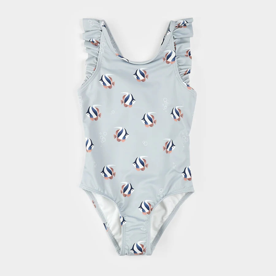 PETIT LEM- KIDS TROPICAL FISH PRINT SWIMSUIT