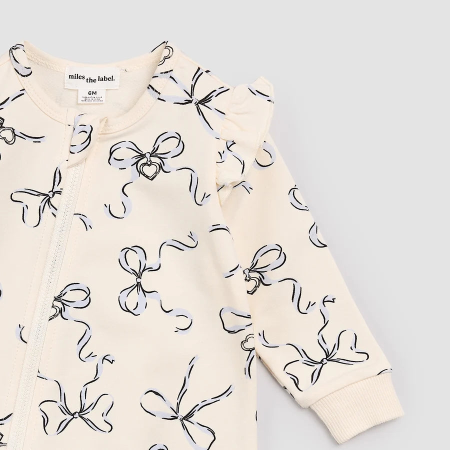 MILES THE LABEL - GIRLS PLAYSUIT LOCKET PRINT