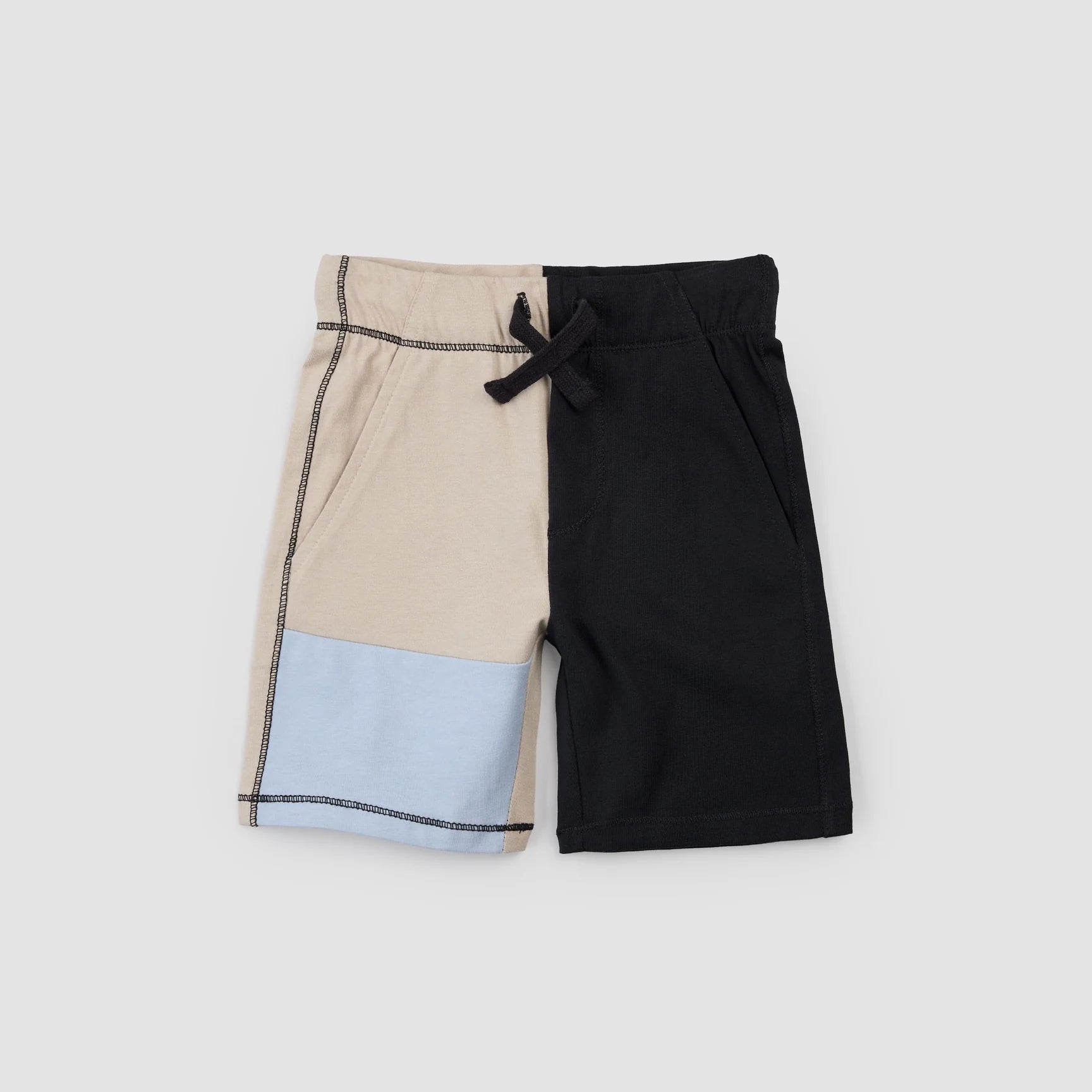 MILES THE LABEL - BOY SHORT KNIT-BLACK 26RMW01B04-K