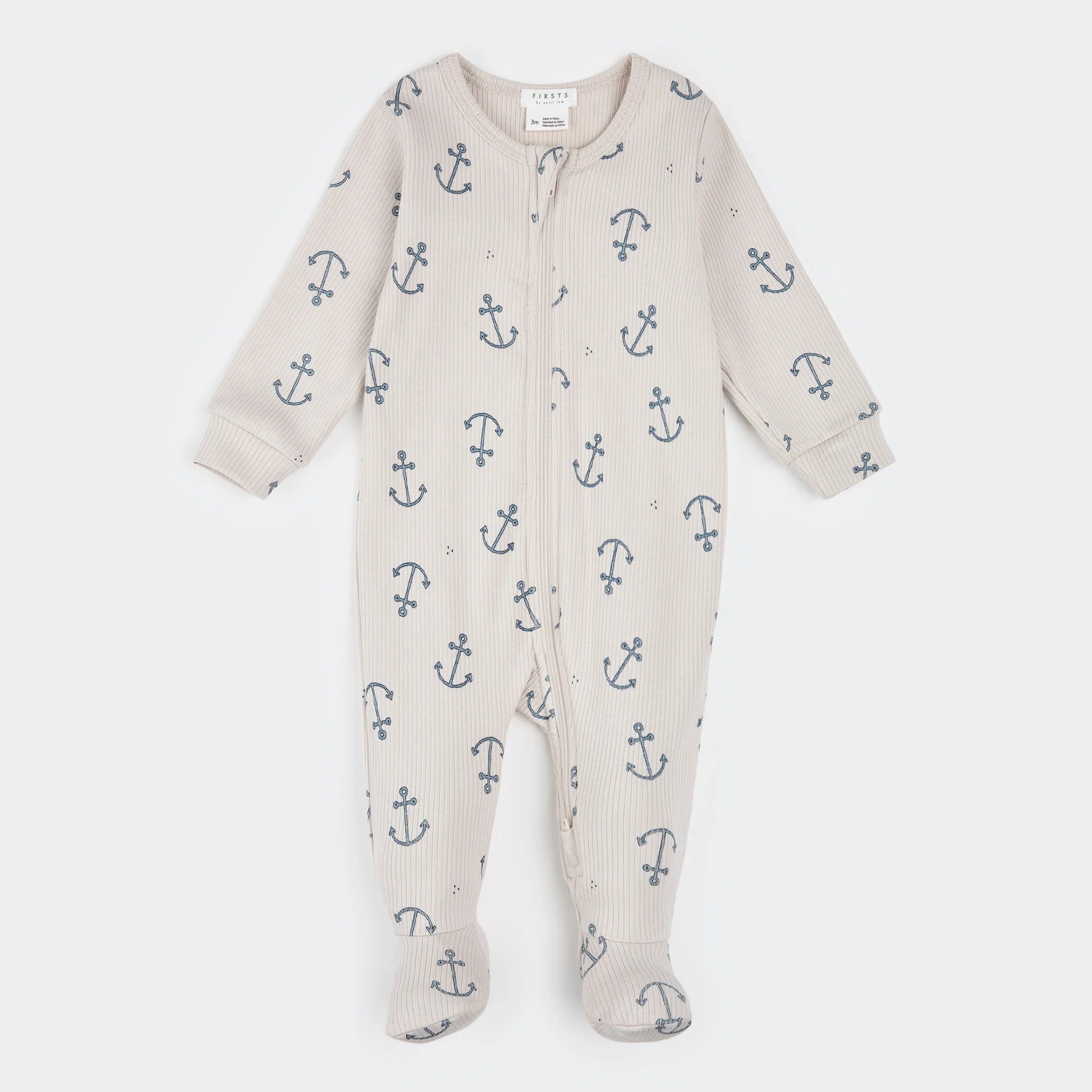 PETIT LEM - FOOTED SLEEPER 26SGL35P02