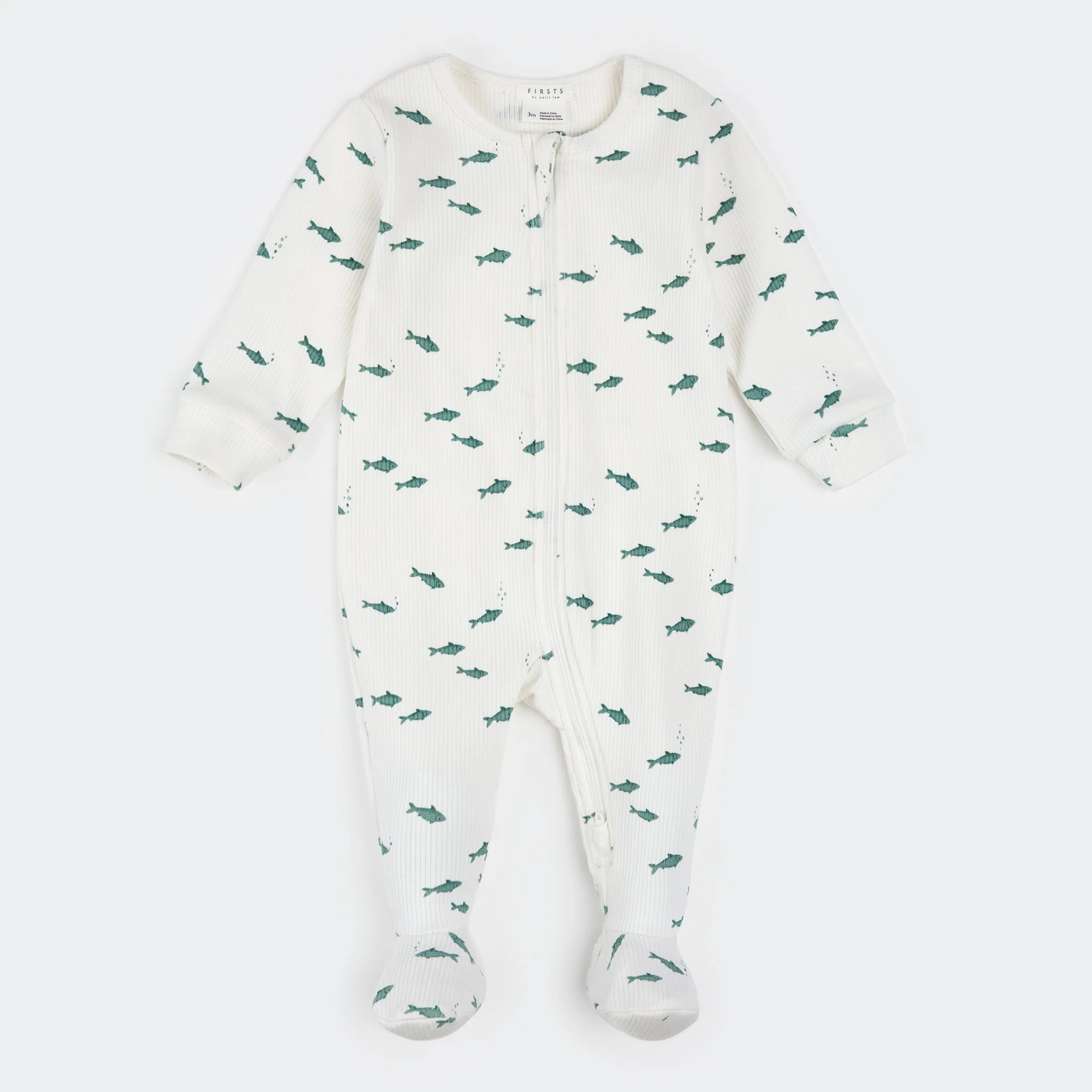 PETIT LEM - FOOTED SLEEPER 26SGL37P01