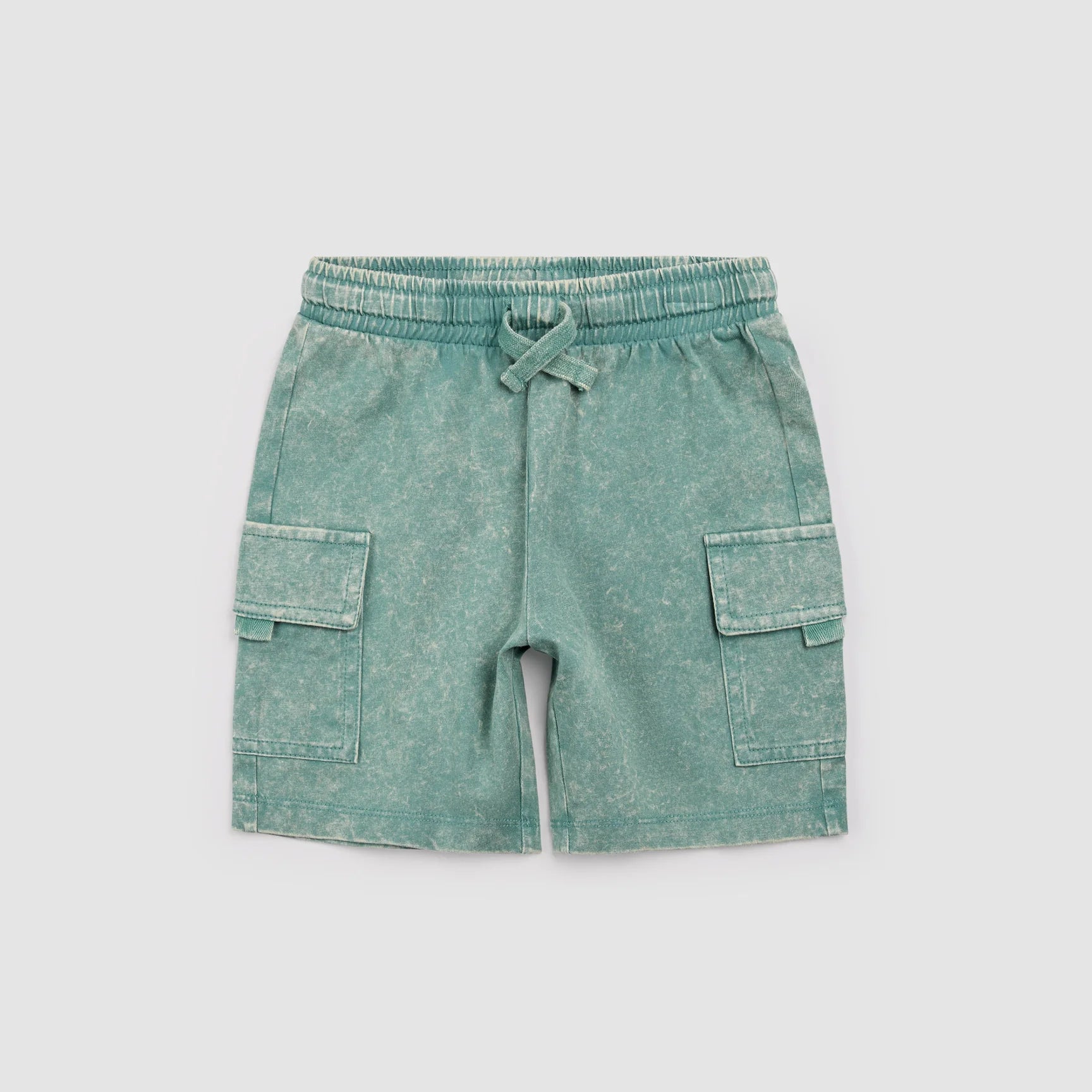 MILES THE LABEL - BOY SHORT KNIT-TEAL 26SMW03B04-K