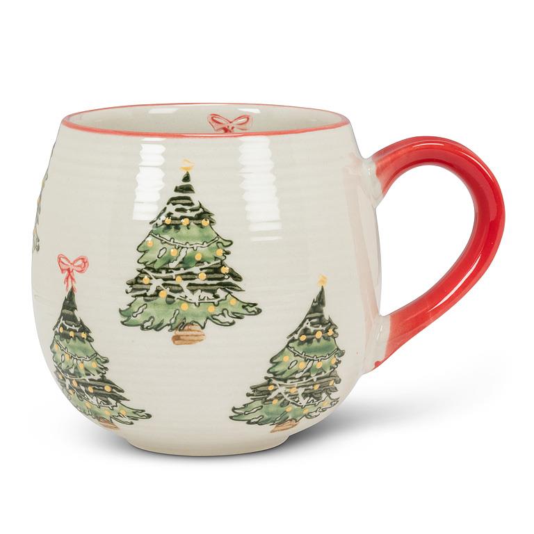 ABBOTT - CHRISTMAS TREE BALL MUG-6"L(16OZ)