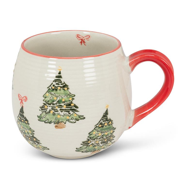 ABBOTT - CHRISTMAS TREE BALL MUG-6"L(16OZ)