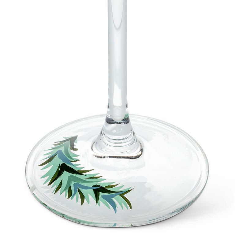 ABBOTT - WREATH W/RIBBON & BEADS FLUTE-10"H(9OZ)