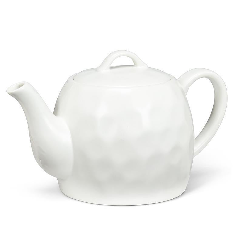 ABBOTT - WHITE MATTE TEAPOT