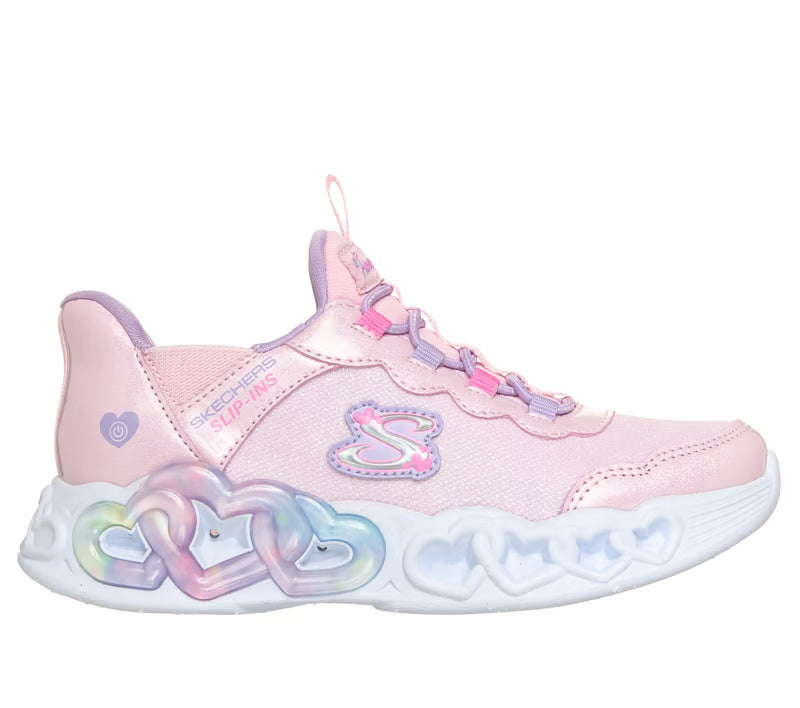 SKECHERS - KID'S INFINITE HEART LIGHTS SHOE