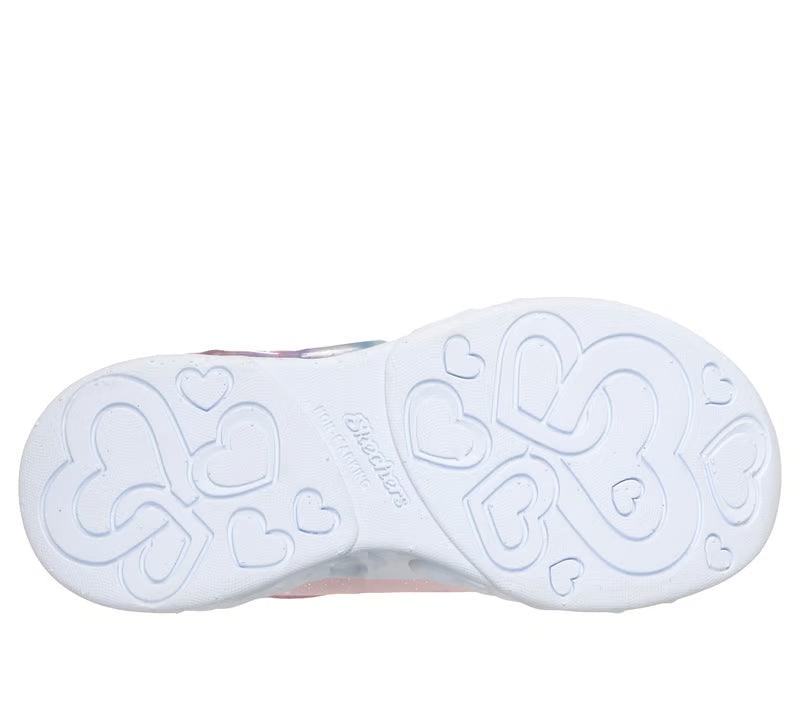 SKECHERS - KID'S INFINITE HEART LIGHTS SHOE