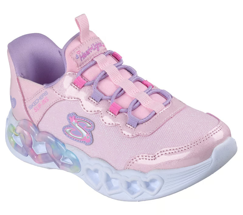 SKECHERS - KID'S INFINITE HEART LIGHTS SHOE