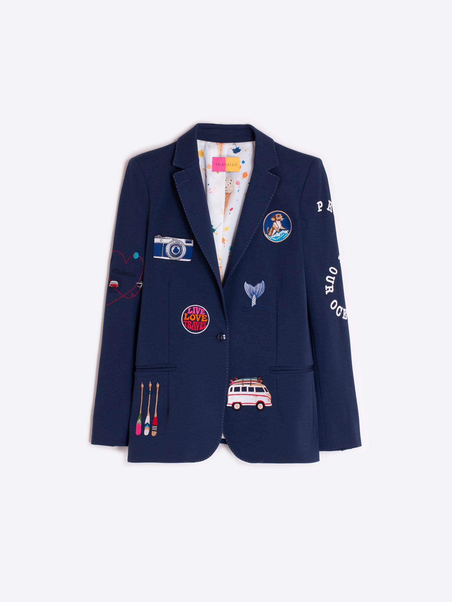 VILAGALLO - HANNAH EMB JACKET