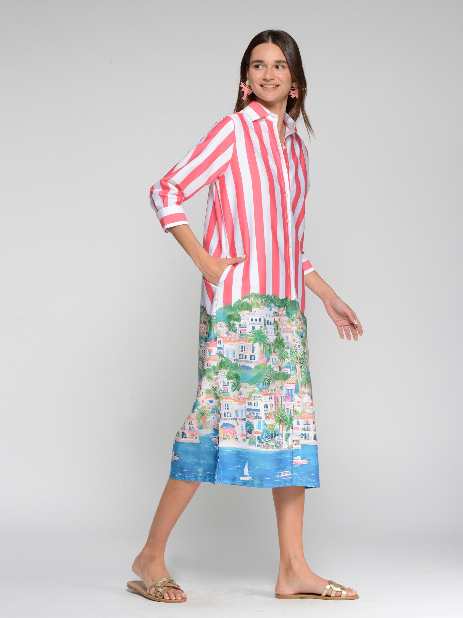 VILAGALLO - CAMISERO DRESS